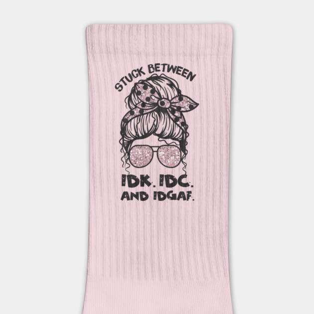 Stuck Between IDk IDC And IDGAF Messy Bun by The WYLD Tribe