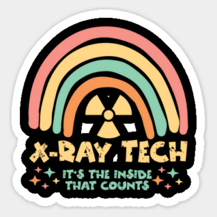 X-Ray Tech Rainbow Sticker