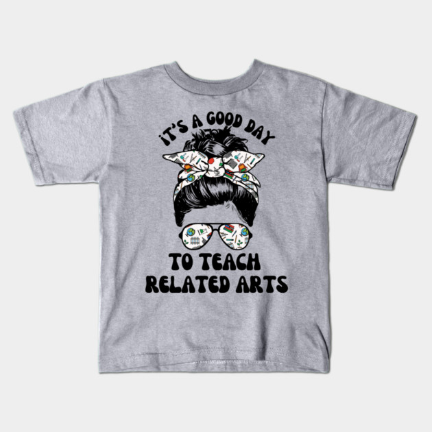 Related Arts Teacher Kids T-Shirt by The WYLD Tribe