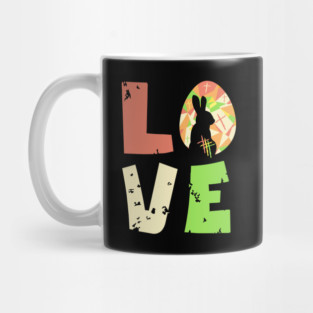 Love Easter Christian Cross Mug
