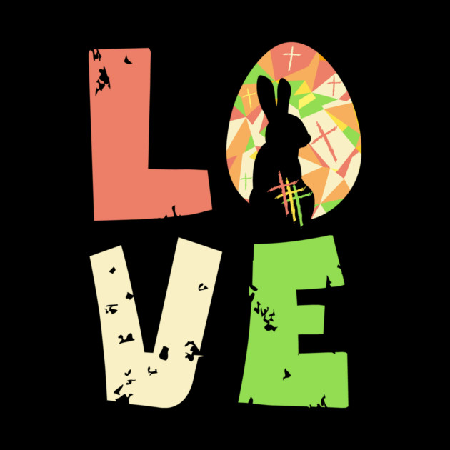 Love Easter Christian Cross by The WYLD Tribe