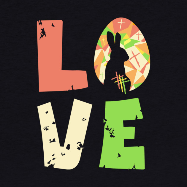 Love Easter Christian Cross by The WYLD Tribe
