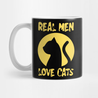 Real Men Love Cats Mug
