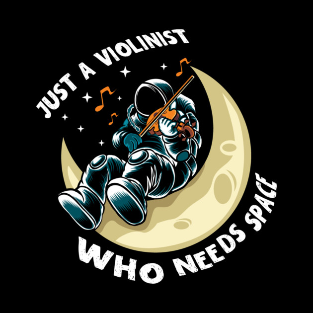 A Violinist Who Needs Space by The WYLD Tribe