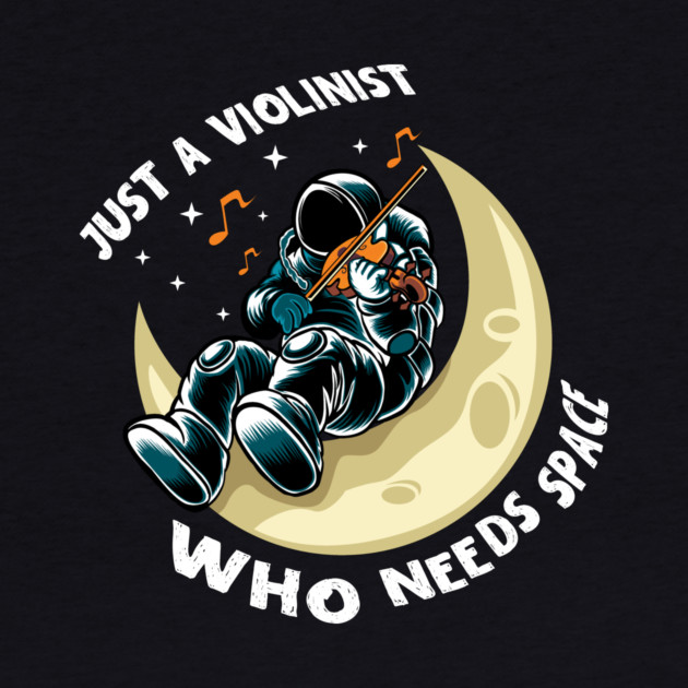 A Violinist Who Needs Space by The WYLD Tribe