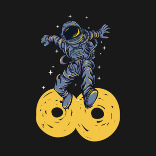 Astronaut 8 Years Old Birthday T-Shirt