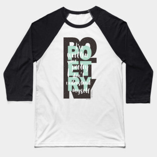 Poetry by Poet Baseball T-Shirt