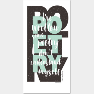 Poetry by Poet Posters and Art