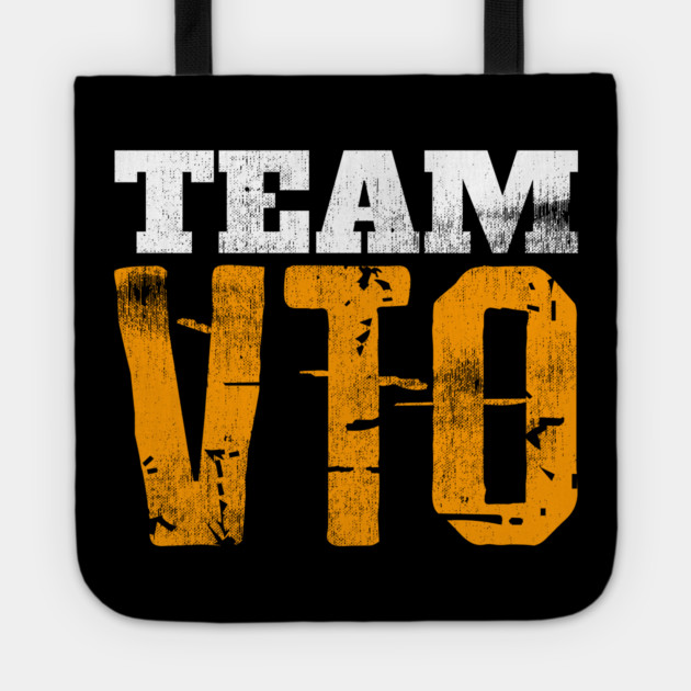 VTO Shirt TEAM VTO T-Shirt Distressed Tote by belownormal