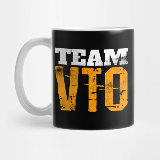 VTO Shirt TEAM VTO T-Shirt Distressed by belownormal