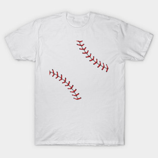 Baseball Ball Laces T-Shirt