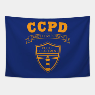Cabot Cove Police Department Tapestry