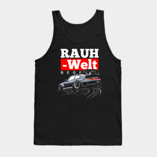 Racing Car (gray) Tank Top