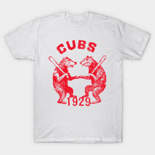 Vintage Style 1929 Cubs Design T-Shirt