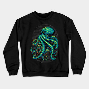 Octopus Crewneck Sweatshirt