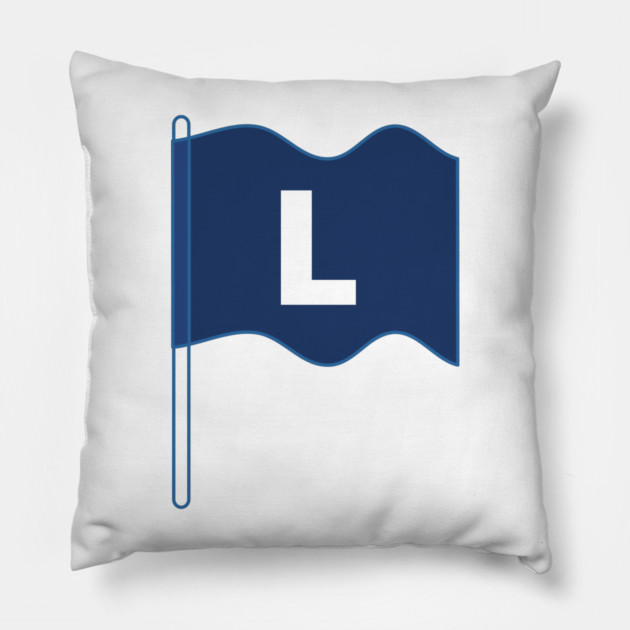 Fly The L Pillow by Litehouse Tees