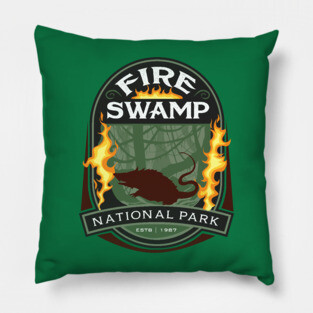 Fire Swamp National Park Pillow