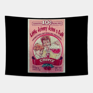 Funny Start a Cult Tapestry