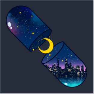 Chill Pill Posters and Art