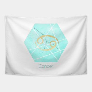 Cancer zodiac sign Tapestry