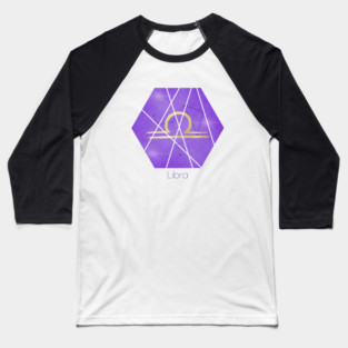 Libra zodiac sign Baseball T-Shirt