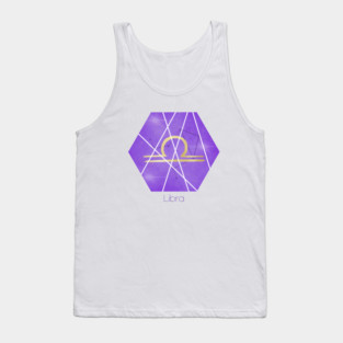 Libra zodiac sign Tank Top