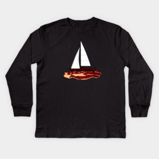 Baconsail Kids Long Sleeve T-Shirt