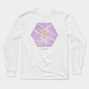 Taurus zodiac sign Long Sleeve T-Shirt