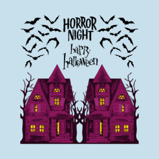 Horror Night Happy Halloween T-Shirt