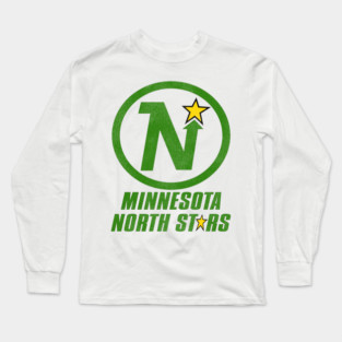 Defunct Minnesota North Stars Hockey Team Long Sleeve T-Shirt