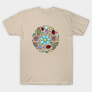 Flower Doodle T-Shirt