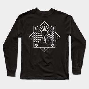 Nature Compass Long Sleeve T-Shirt
