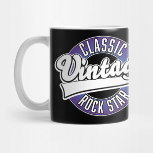 Classic Rock star logo Mug