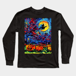 Starry Halloween Long Sleeve T-Shirt