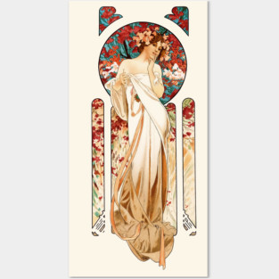 Art Nouveau Perfume Ad Posters and Art