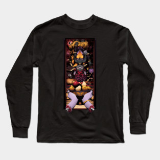 Trick or Treat - Bat Furry Long Sleeve T-Shirt