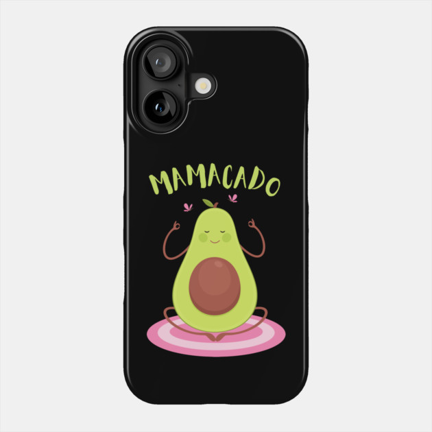 Mamacado Avocado Phone Case by The WYLD Tribe