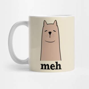 Meh Dog Lack Of Interest Mug