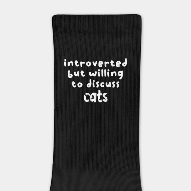 Introverted but willing to discuss cats by The WYLD Tribe