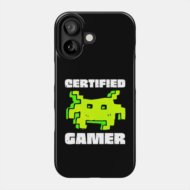 Certified Gamer Phone Case by The WYLD Tribe