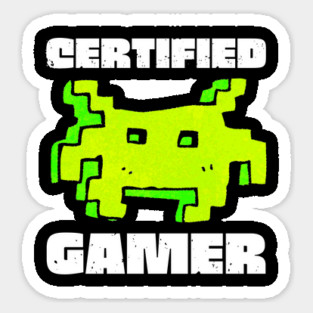 Certified Gamer Sticker