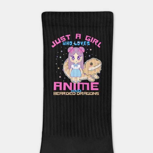 Just A Girl Who Loves Anime And Bearded Dragons by The WYLD Tribe