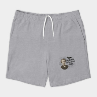 Edgar Allan Poe Vintage Shorts