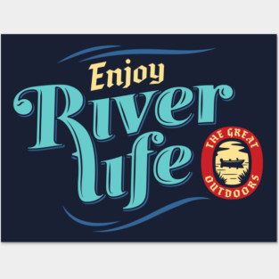 River Life Posters and Art