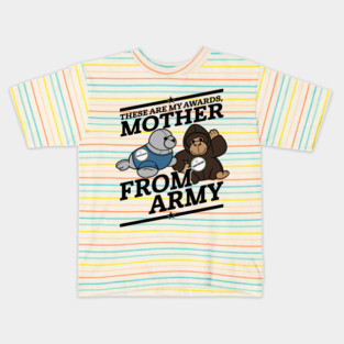 Buster Bluth - These are my Awards Mother From Army Kids T-Shirt