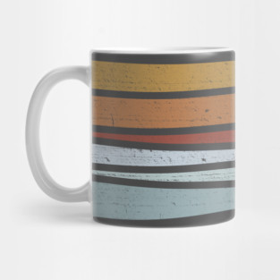 Sunset Lines Vintage Mug