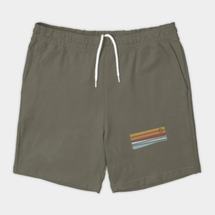 Sunset Lines Vintage Shorts