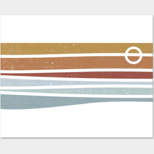 Sunset Lines Vintage Posters and Art