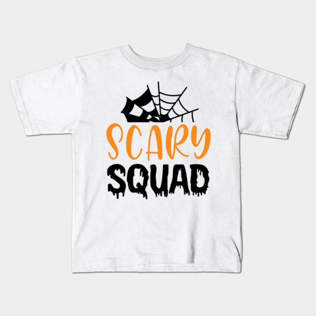 SCARY SQUAD Kids T-Shirt by Prinyos