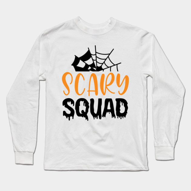 SCARY SQUAD Long Sleeve T-Shirt by Prinyos